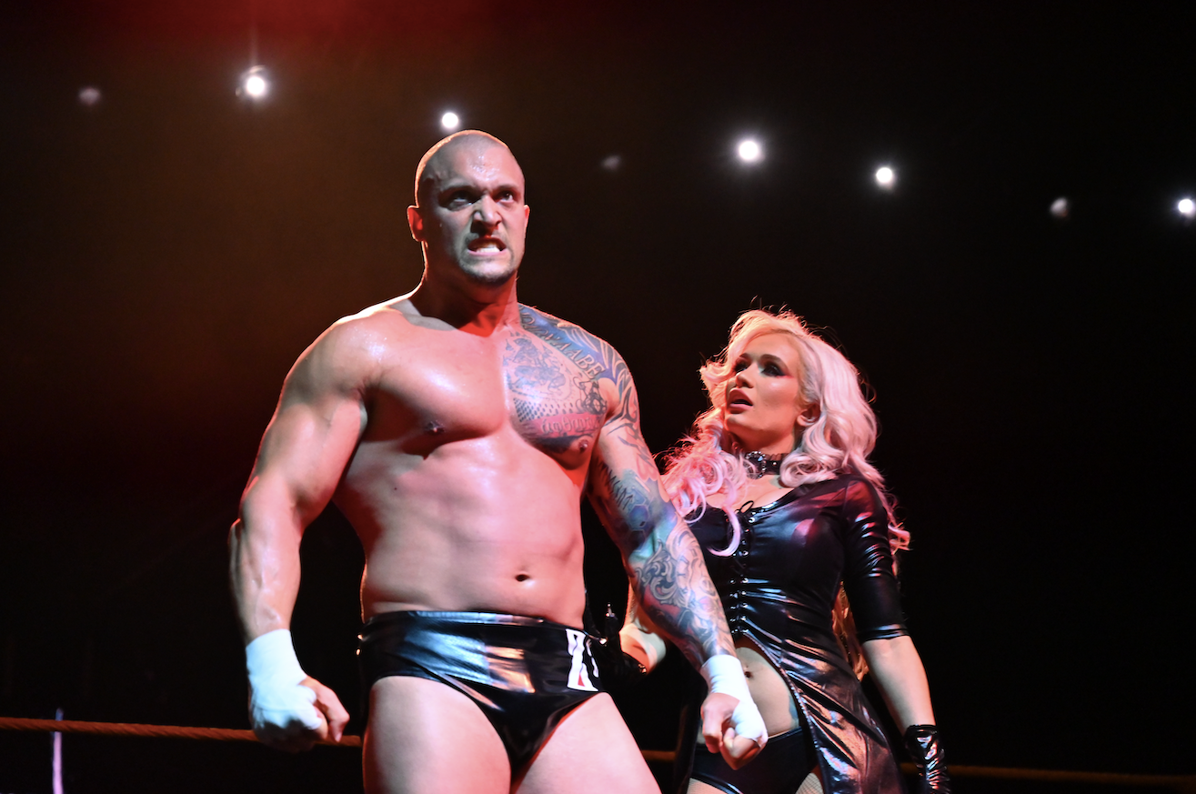 WWE star Karrion Kross reveals new look on Raw but fans roast ‘BDSM gladiator’ mask