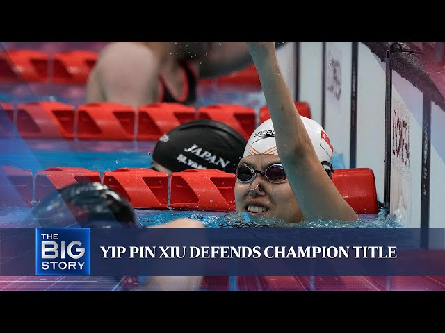 Paralympics: Yip Pin Xiu retains 100m backstroke (S2) title, wins her 4th Games gold | THE BIG STORY