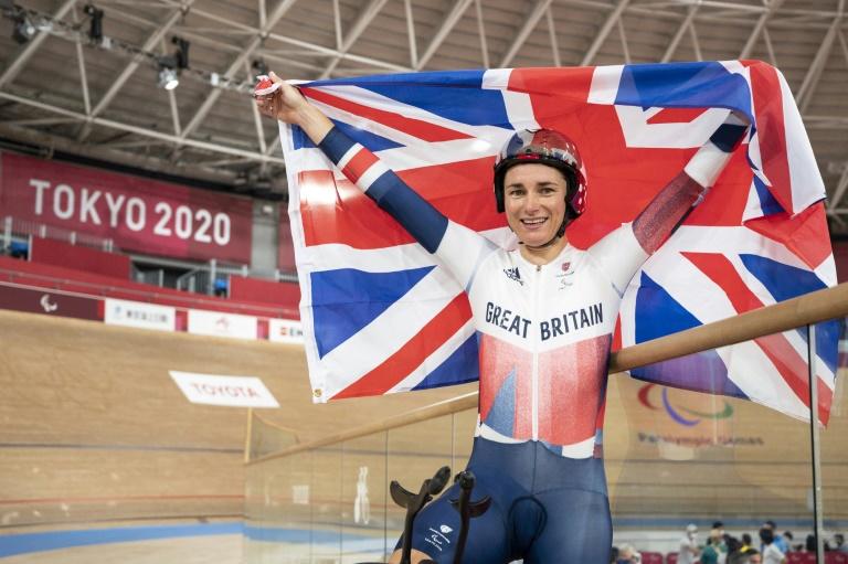 Britain's Storey shines, records tumble on day one of Tokyo Paralympics