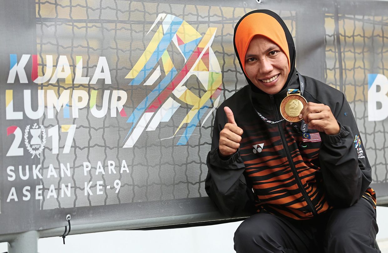 Siti hopes to deliver medal for nation to usher in special day
