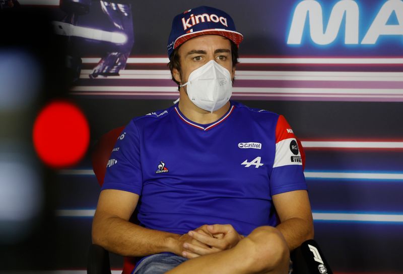 Motor racing-Alpine F1 team confirms Alonso for 2022 season