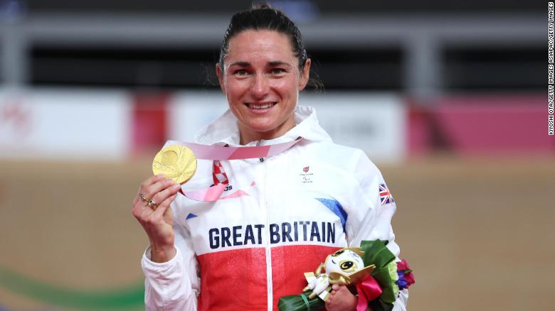 From swimming to cycling, Sarah Storey wins 15th Paralympic gold medal
