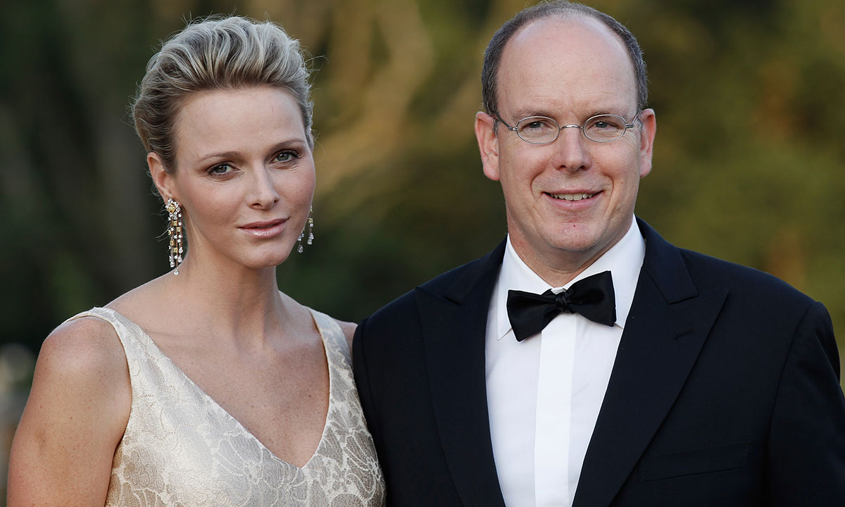 Princess Charlene pictured with rarely-seen engagement ring from Prince Albert