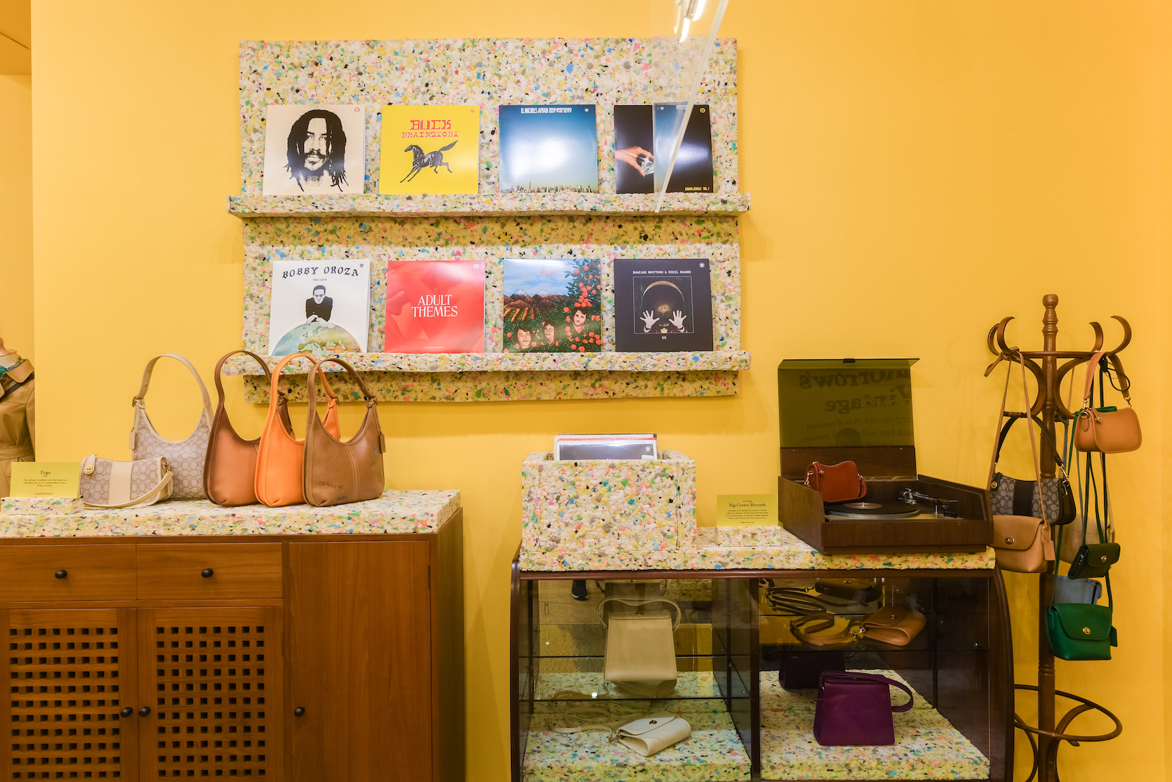 Coach brings vintage bags galore to its first pop-up store in Singapore
