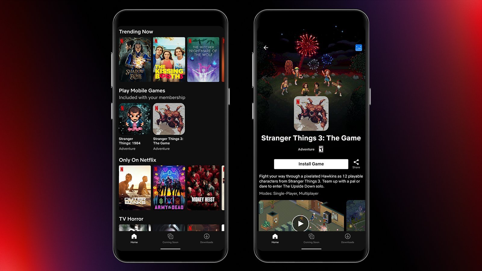 Netflix begins testing mobile games with two Stranger Things titles