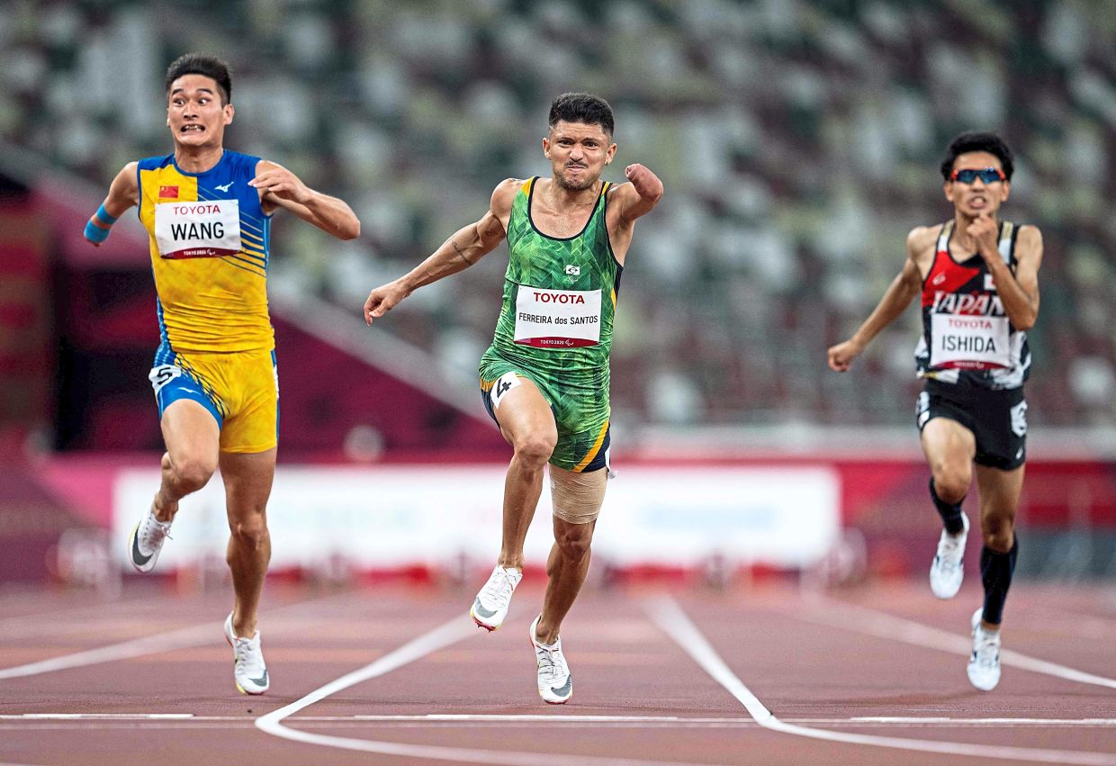 Brazilians take first athletics golds, Tlili claims shot putt title