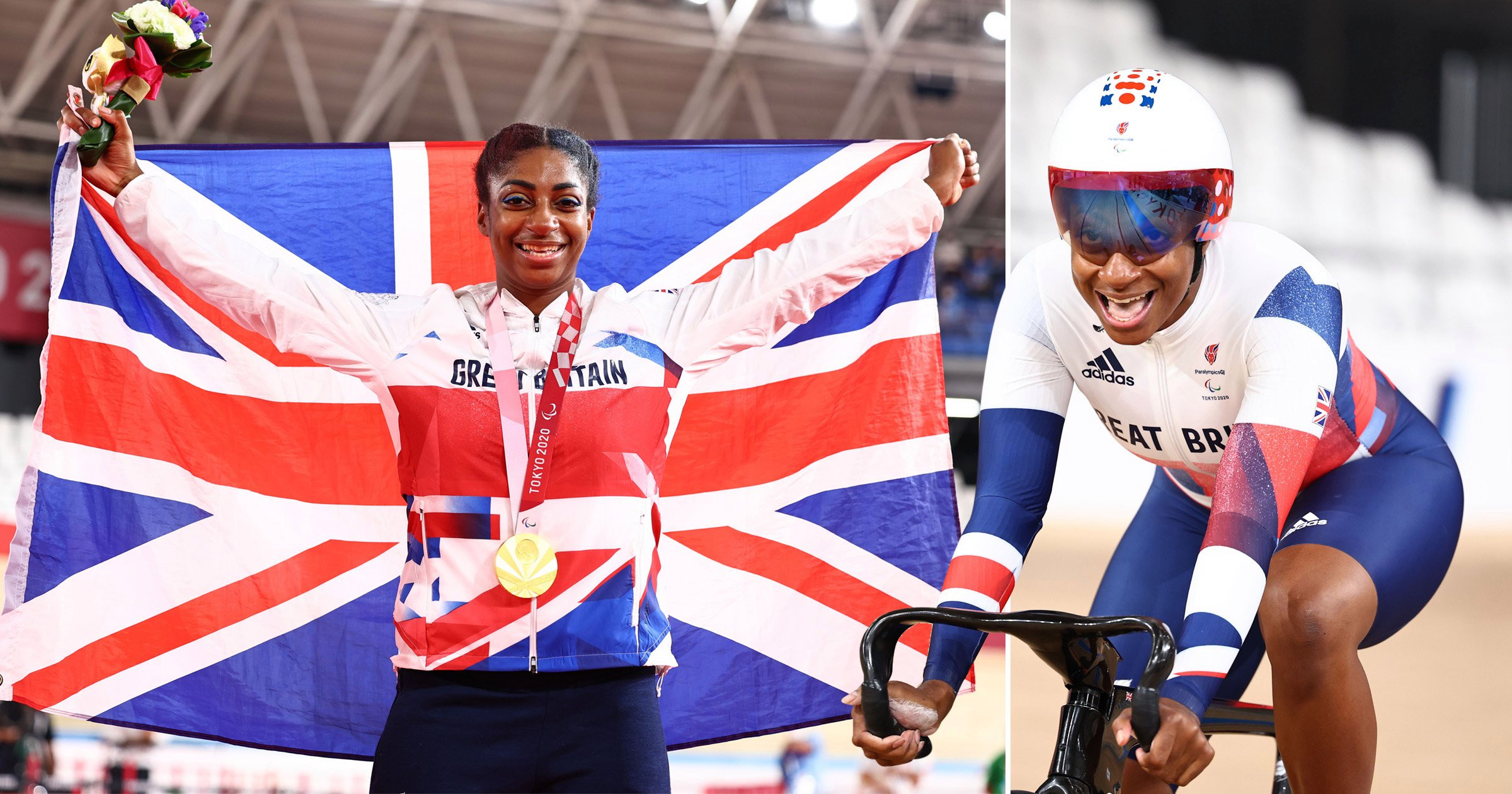 Kadeena Cox wins women’s C4-5 500m time trial gold for ParalympicsGB