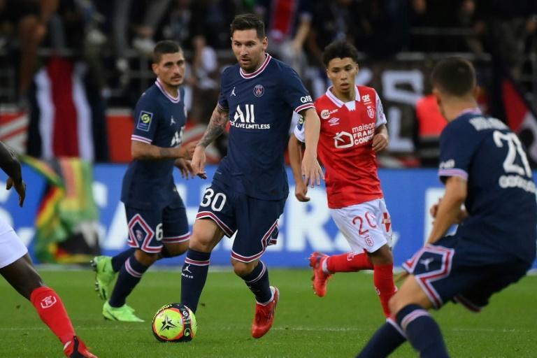 Messi makes PSG debut off bench in Ligue 1 game at Reims
