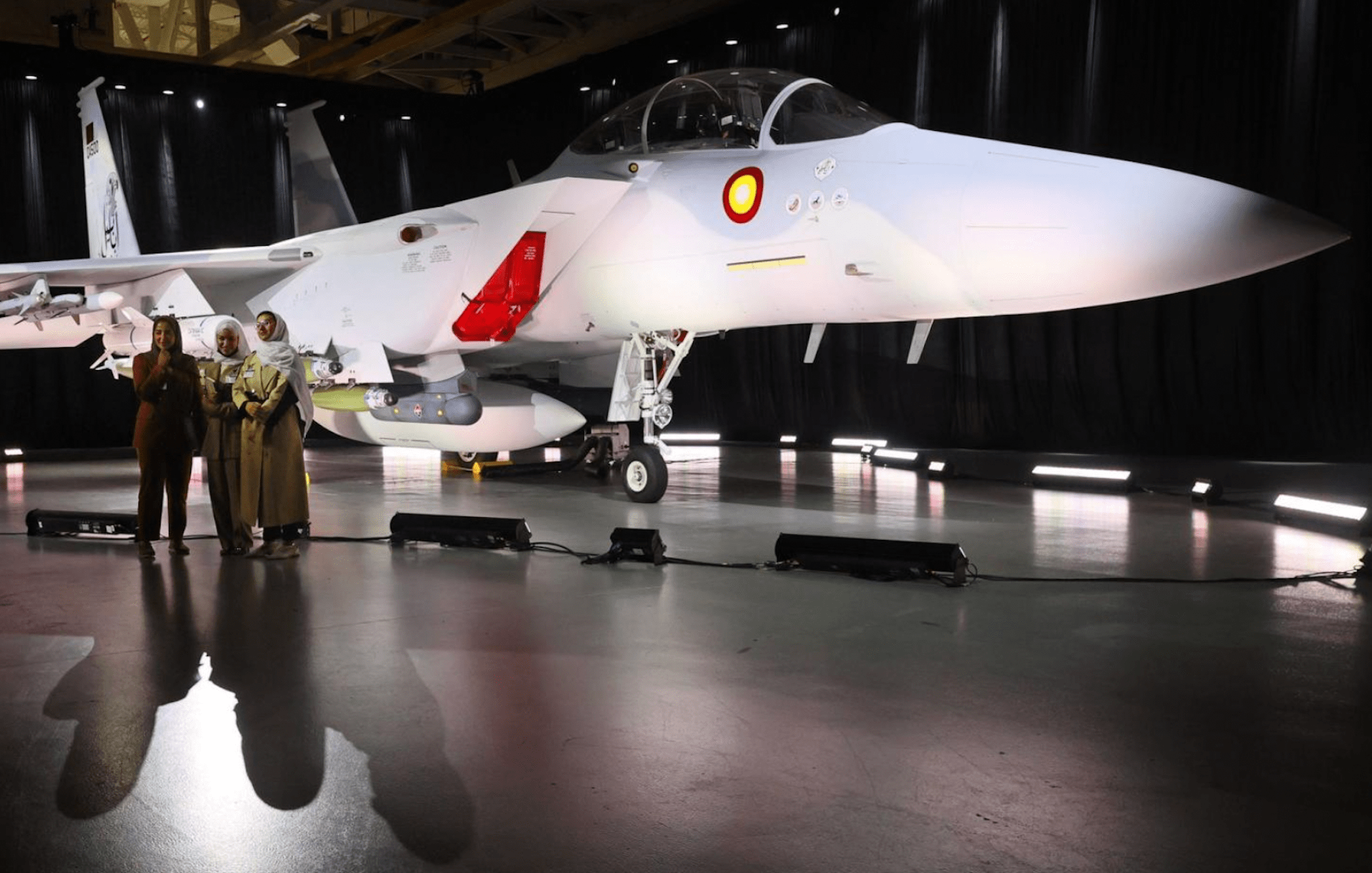 Boeing unveils F-15QA fighters for Qatar