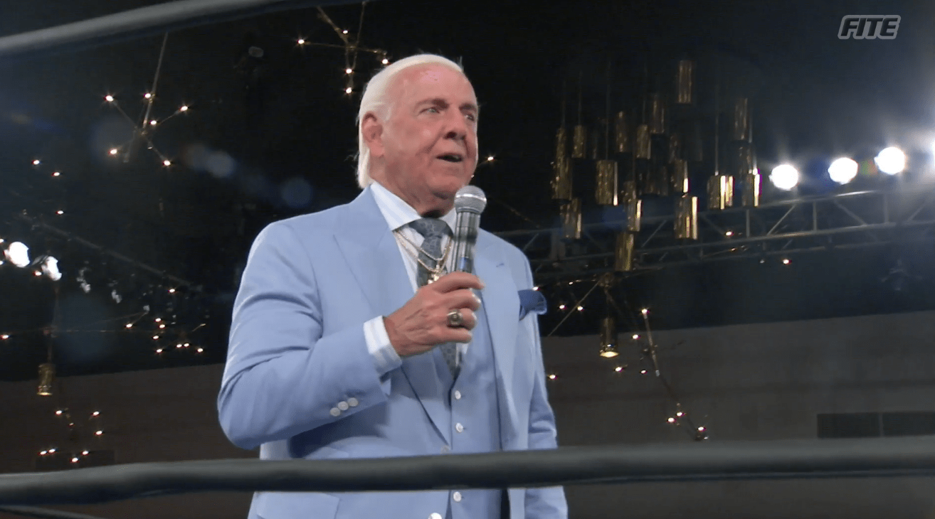 WWE legend Ric Flair teases AEW talks with Tony Kahn and thanks Vince McMahon on emotional NWA 73 return