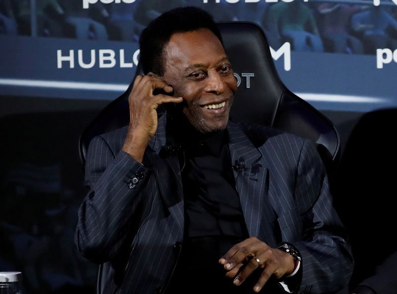 Brazil's Pele in 'good health' as he visits hospital for routine exams