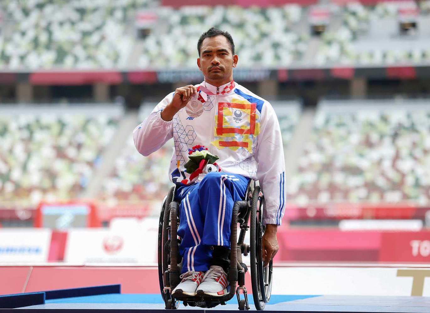 Two medals in one race for Thailand
