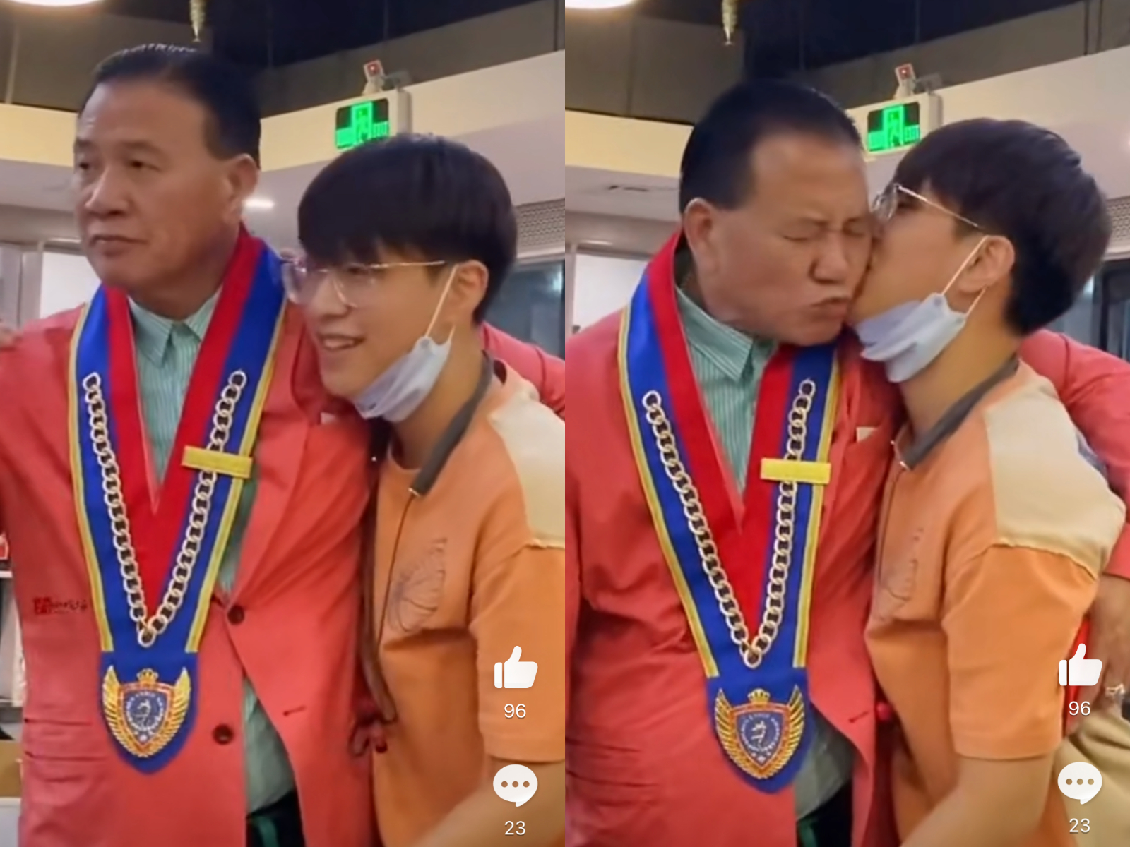 Alex Man Cries At Coming-Of-Age Ceremony For 18-Year-Old Son; Netizens Praise The Teen For His Good Looks