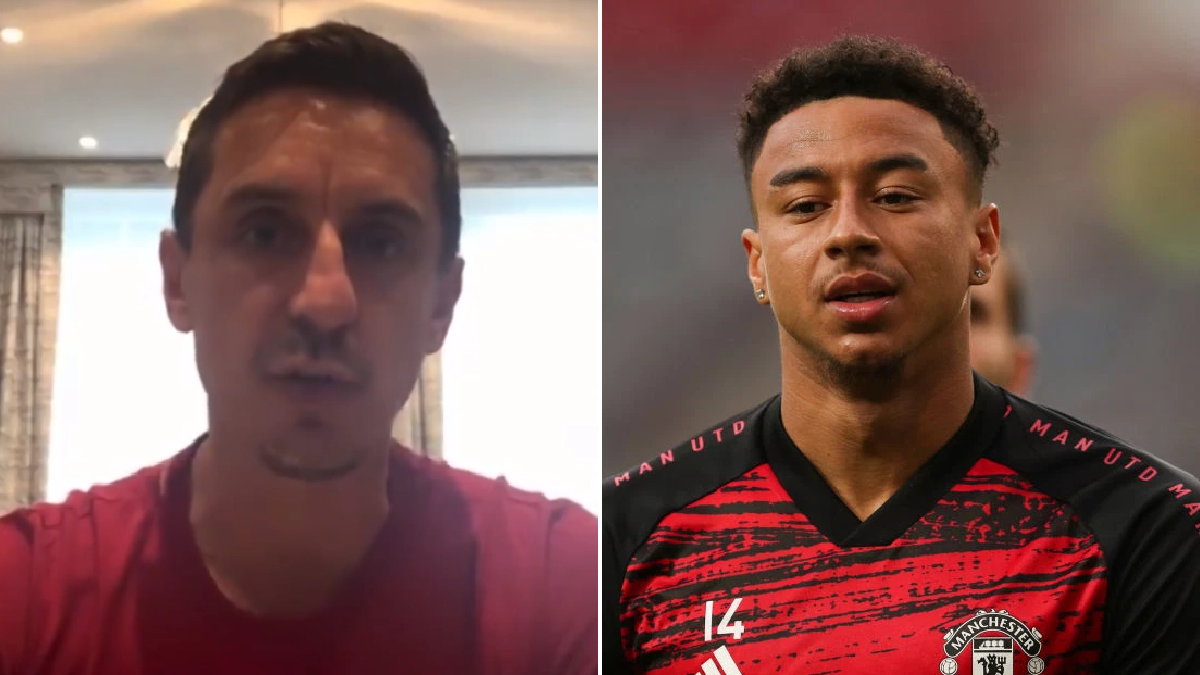 Gary Neville ‘disappointed’ that Manchester United star Jesse Lingard has remained at the club