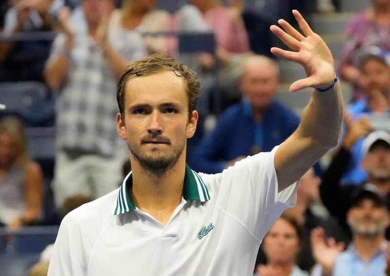 Tennis - Medvedev makes quick work of Koepfer at U.S. Open