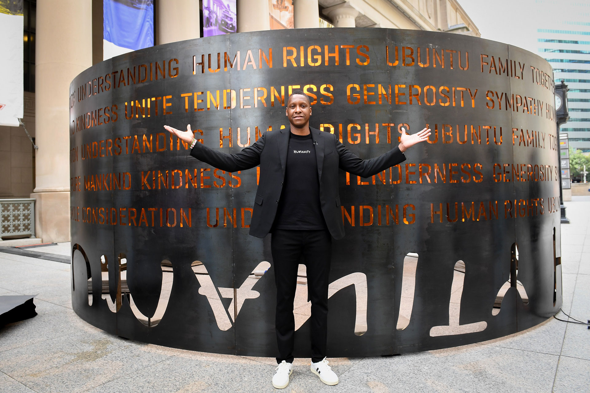Masai Ujiri on His ‘Humanity’ Art Installation and Love for Toronto