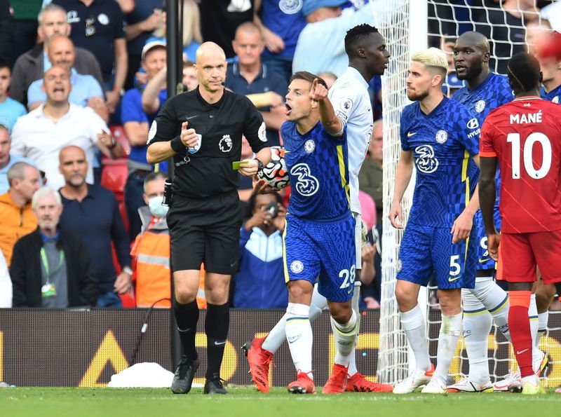 Soccer-Chelsea charged for failing to control players against Liverpool