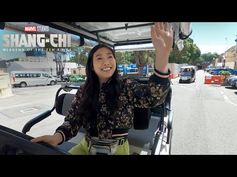 Awkwafina’s Golf Cart Tour | Marvel Studios’ Shang-Chi and The Legend of The Ten Rings