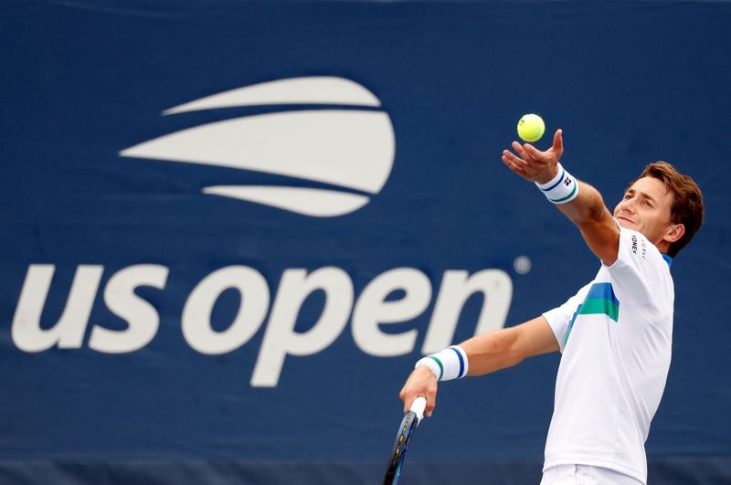 Tennis - Eighth seed Ruud exits U.S. Open in biggest upset so far