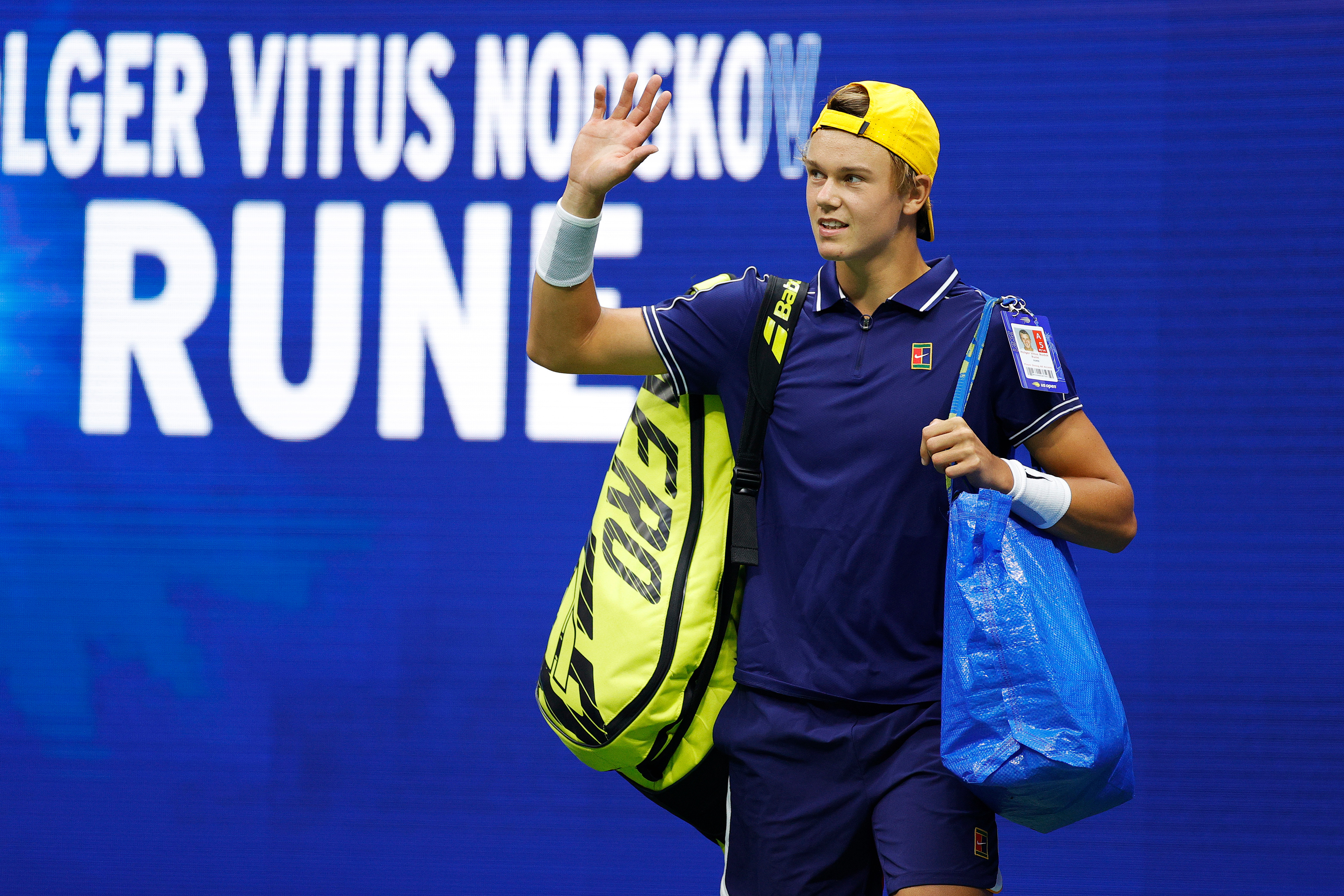 Novak Djokovic’s opponent Holger Rune explains why he entered US Open court with IKEA bag