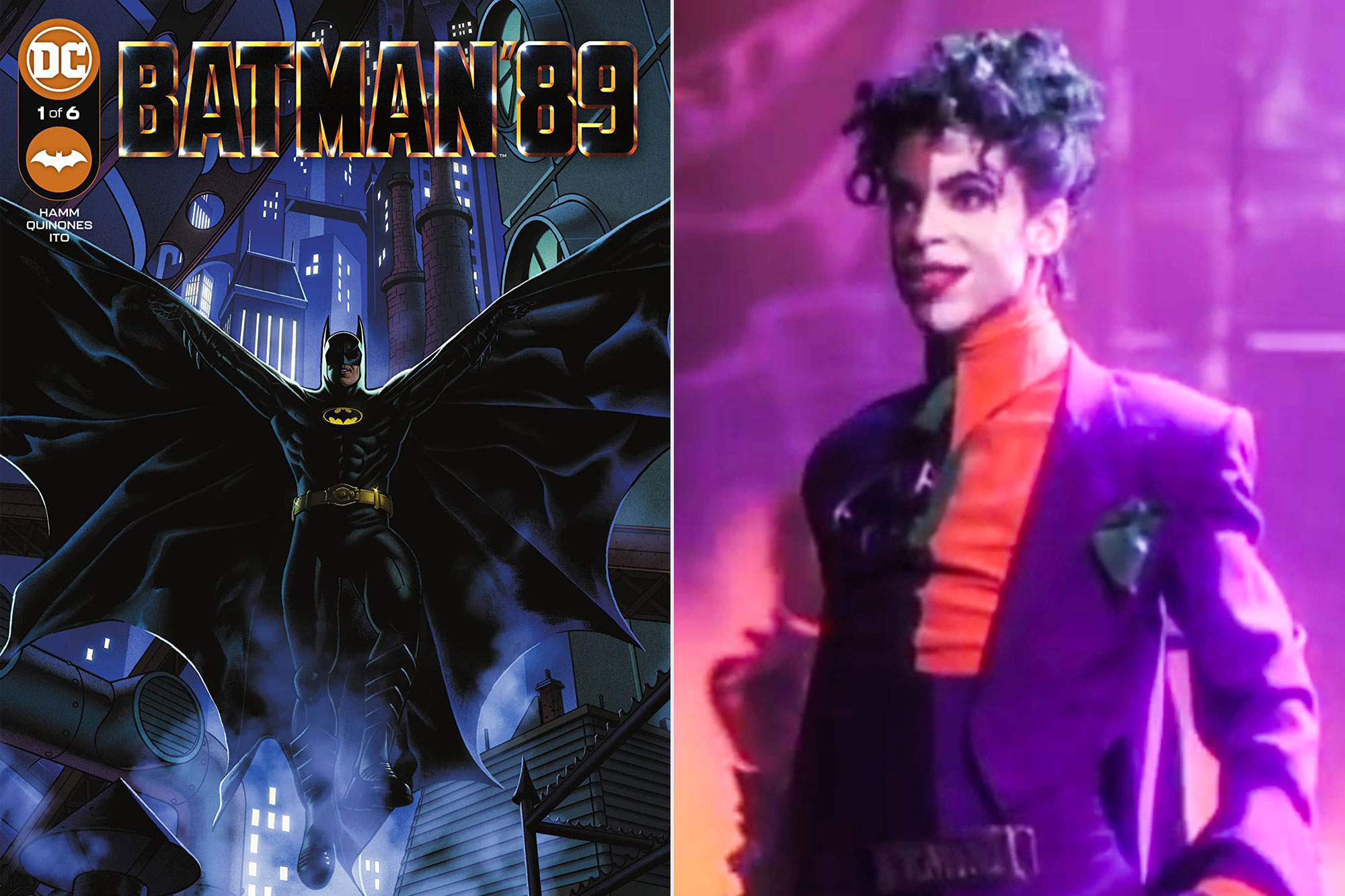 Prince makes cameo in new movie-inspired Batman '89 comic