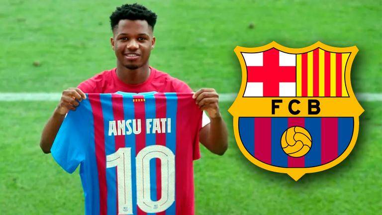 Teenager Fati inherits Messi’s No.10 shirt at Barcelona
