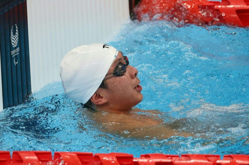 Paralympics: S'pore swimmer Toh Wei Soong sets national record to finish 4th in men's S7 50m butterfly final