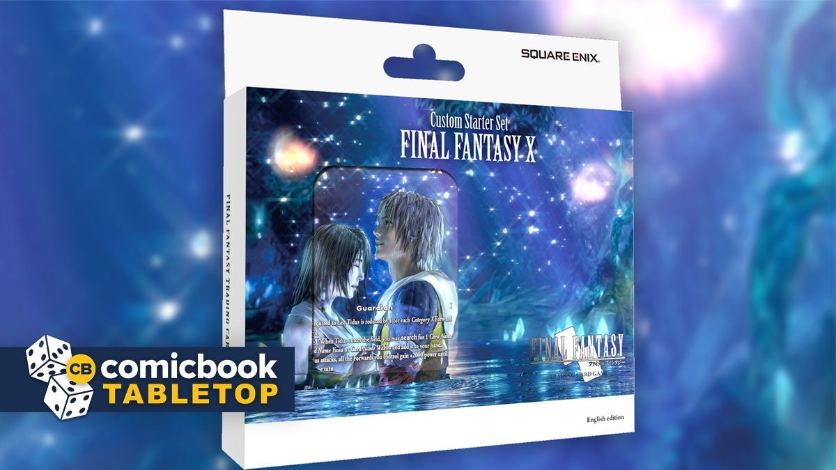 Final Fantasy TCG Reveals Custom Final Fantasy X Starter Set