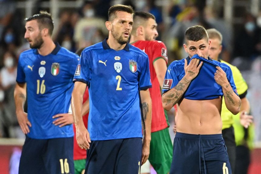 Football: Italy draw with Bulgaria in low-key World Cup qualifiers return for Euro kings