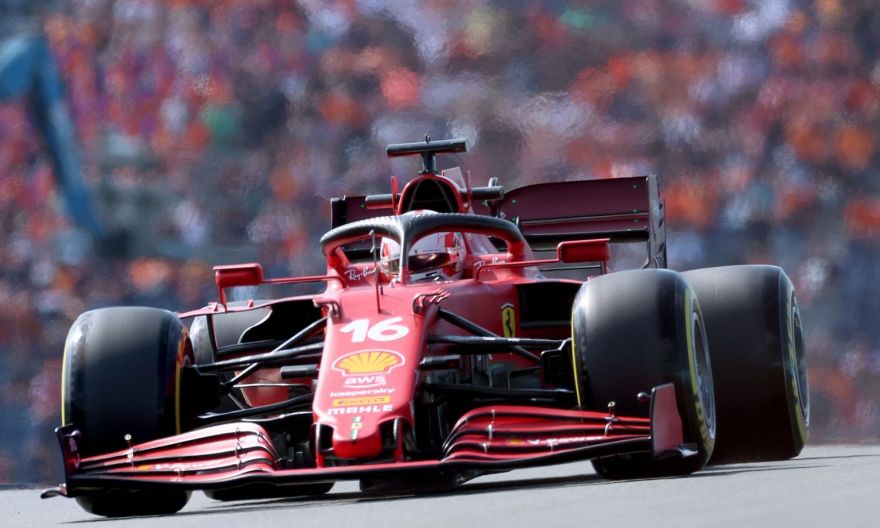 Formula One: Leclerc tops practice as Hamilton breaks down at 'epic' Zandvoort