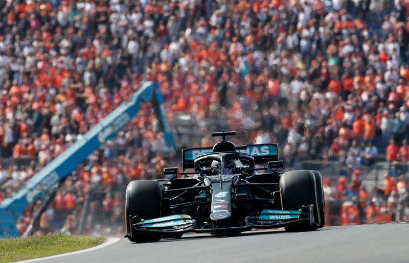 Motor racing - Hamilton hails 'epic' Zandvoort as Dutch track returns to F1
