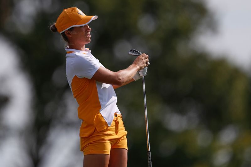 Golf-Europe's Reid excited to tackle Korda sisters at Solheim Cup