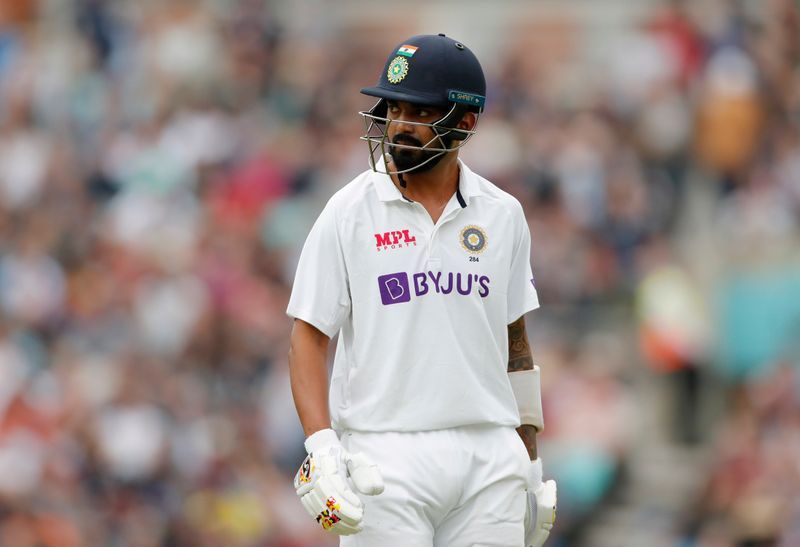 Cricket-India batsman Rahul fined 15% of match fee for dissent