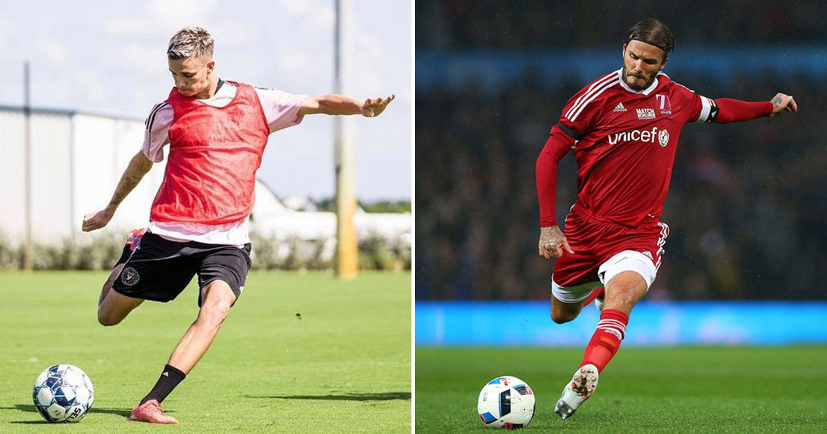 Romeo Beckham follows in dad David’s footsteps as he ‘signs with Fort Lauderdale CF’