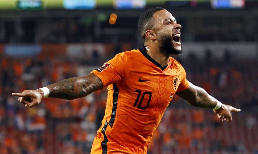 Football: Depay at the double as Dutch cruise to win over Montenegro in World Cup qualifiers