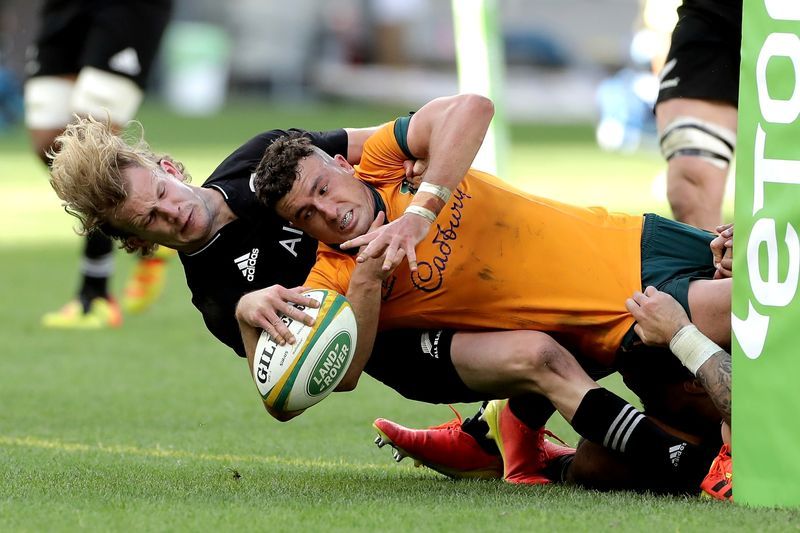 Rugby-All Blacks whitewash Australia with 38-21 rout in Perth