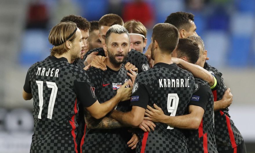 Football: Croatia beat Slovakia in World Cup qualifiers with late Brozovic strike