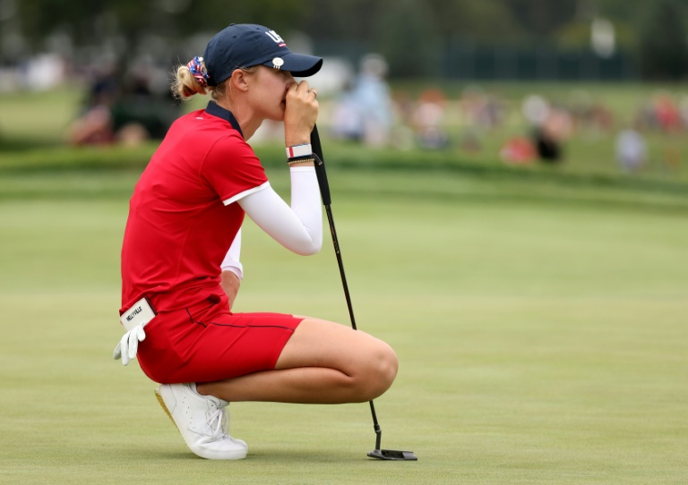 Europe rally to dominate US in Solheim Cup