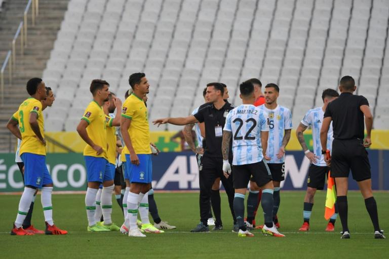 FIFA 'regrets' chaos at abandoned Brazil v Argentina match