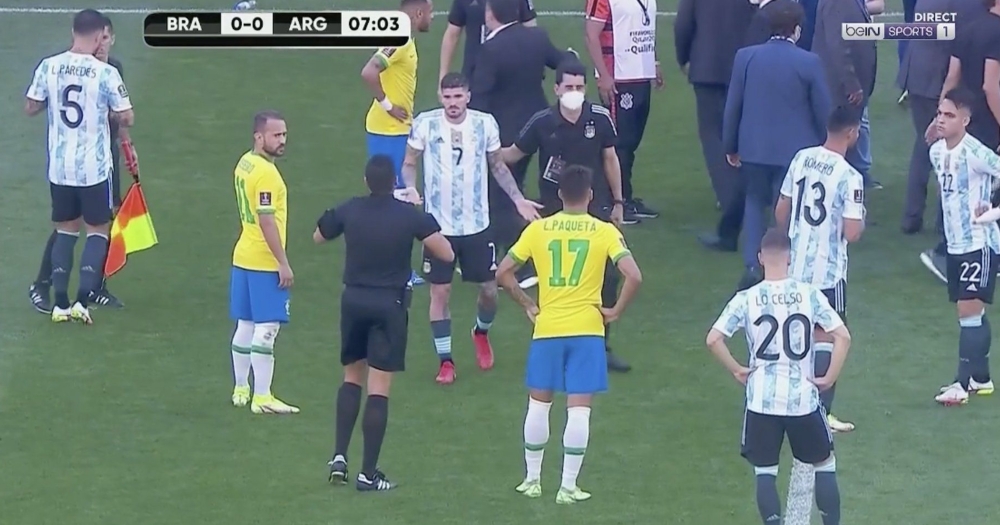 Brazil vs Argentina match abandoned after officials invade pitch, accuse Argentinian players of breaking Covid-19 rules
