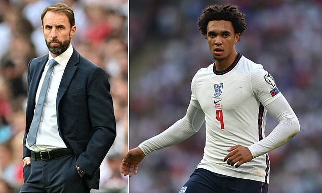 Gareth Southgate defends his decision to start Trent Alexander-Arnold in an unfamiliar midfield role