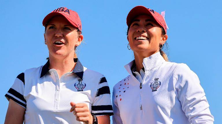 US storm back in Solheim Cup