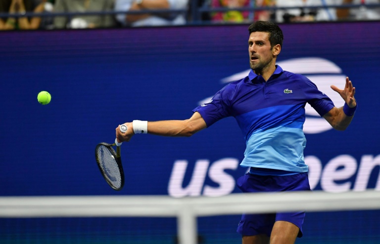 Djokovic tested but wins at US Open to advance Slam quest