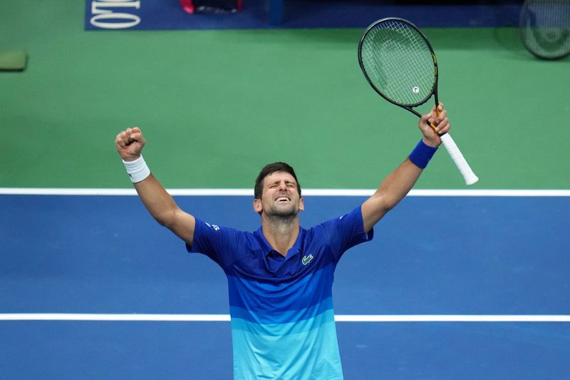 Tennis-Djokovic overcomes flat start to reach U.S. Open quarter-finals