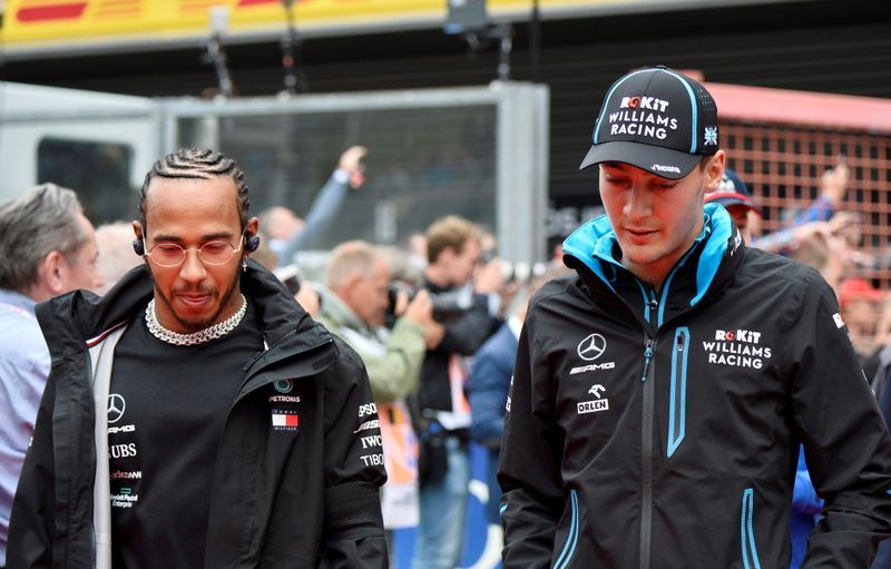 Motor racing-Russell to join Hamilton at Mercedes in all-British lineup