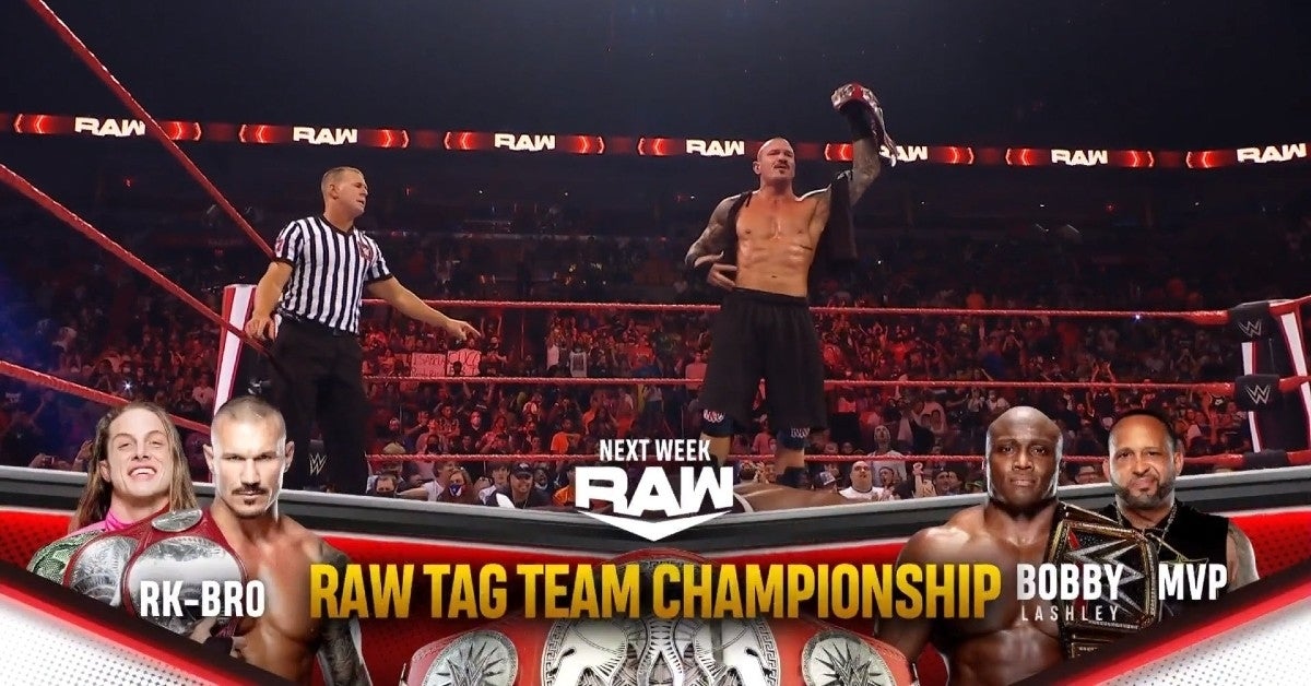 WWE Raw: Bobby Lashley and MVP Win Show-Long Tag Team Turmoil Match