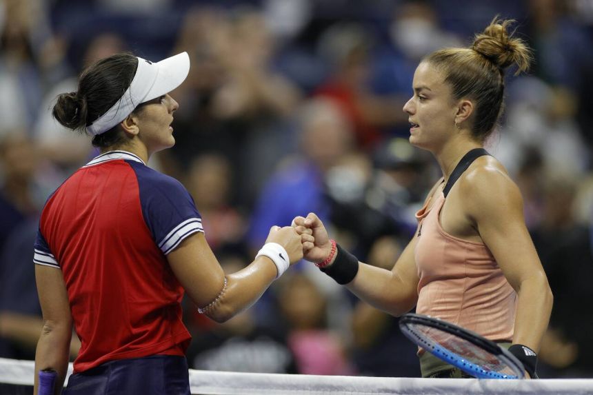 Tennis: Andreescu exits after 'crazy' match but proud to have kept fighting
