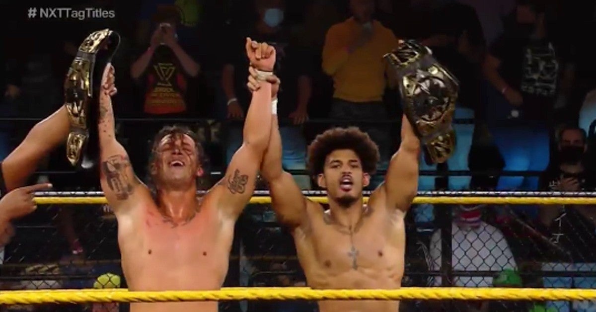 NXT's MSK Retain Their Tag Team Championships, Burch and Lorcan Betrayed