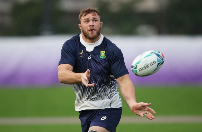 Rugby-Vermeulen back for Boks but Kolbe to miss Australia test