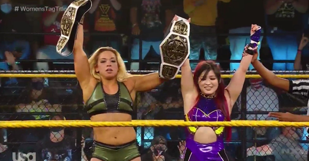 NXT's Io Shirai and Zoey Stark Retain Women's Tag Team Titles